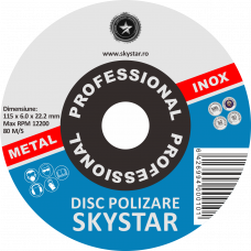 Disc Polizare 115x6.0x22.2